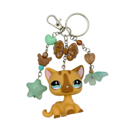 Shorthair Cat LPS Keychain #886