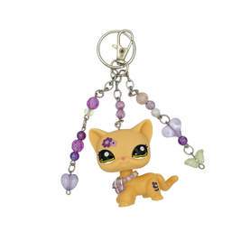Nintendo Shorthair Cat LPS Keychain #1962