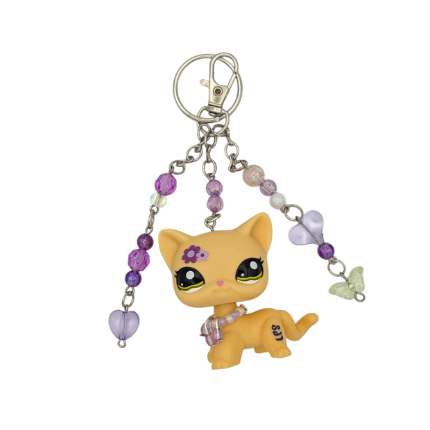 Nintendo Shorthair Cat LPS Keychain #1962