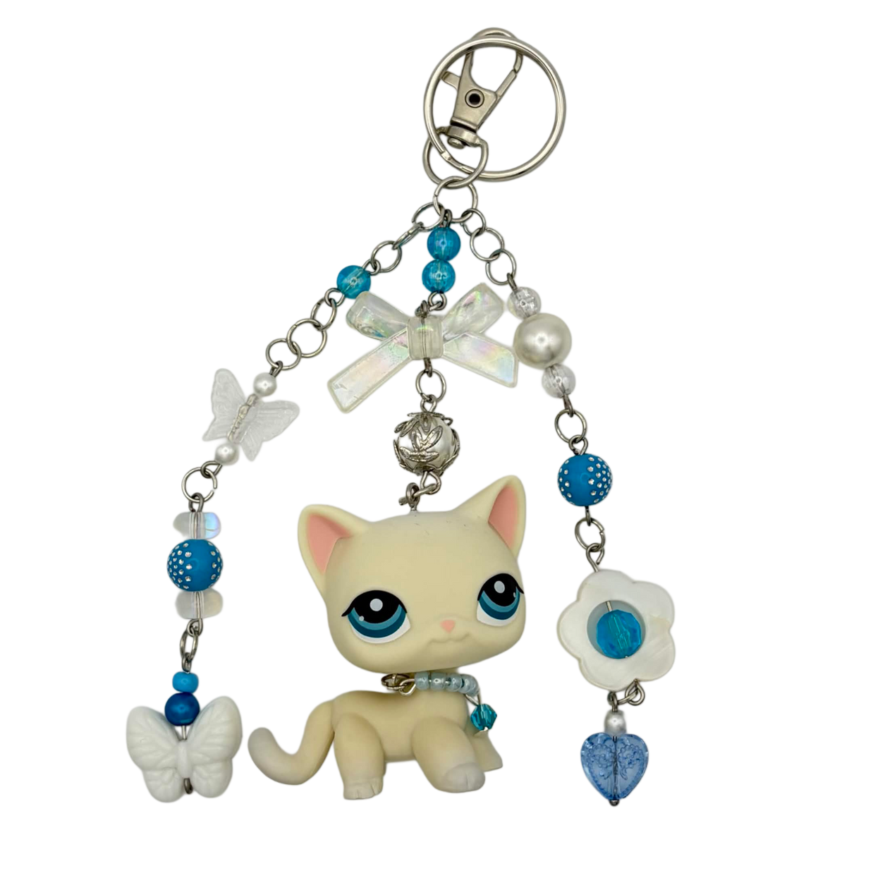Shorthair Cat LPS Keychain #410