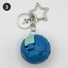#3 Moonlit Brawler upcycled Bakugan keychain