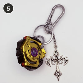 #5 Royal Blade upcycled Beyblade keychain