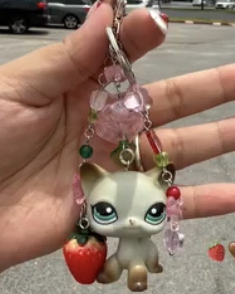 Clutter Candy keychain photographed by @maandyy.xo