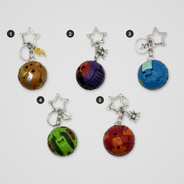 Bakugan upcycled Bakugan keychains, all designs