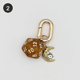 #2 Oracle D20 D20 dice keychain