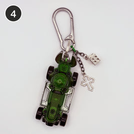 #4 Camo Ride upcycled Hot Wheels keychain