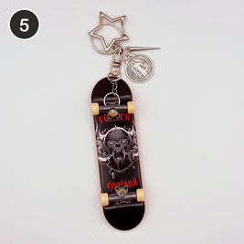 #5 Relic Board upcycled Tech Deck fingerboard keychain
